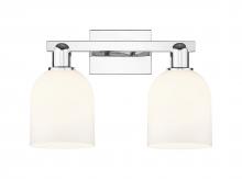 Innovations Lighting 716-2W-PC-G558-6GWH - Bella - 2 Light - 17 inch - Polished Chrome - Bath Vanity Light