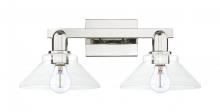 Innovations Lighting 716-2W-PN-G132 - Orwell - 2 Light - 19 inch - Polished Nickel - Bath Vanity Light