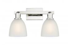 Innovations Lighting 716-2W-PN-G381 - Castile - 2 Light - 17 inch - Polished Nickel - Bath Vanity Light