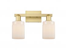 Innovations Lighting 716-2W-SG-G341 - Hadley - 2 Light - 16 inch - Satin Gold - Bath Vanity Light