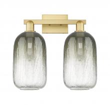 Innovations Lighting 716-2W-SG-G482-7SL - Brookhaven Cloche - 2 Light - 16 inch - Satin Gold - Bath Vanity Light