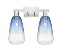 Innovations Lighting 716-2W-SN-G480-6SB - Brookhaven Almond - 2 Light - 16 inch - Brushed Satin Nickel - Bath Vanity Light