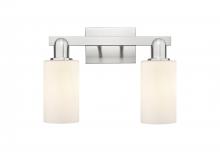 Innovations Lighting 716-2W-SN-G801 - Clymer - 2 Light - 15 inch - Brushed Satin Nickel - Bath Vanity Light