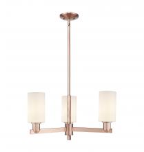 Innovations Lighting 716-3CR-AC-G801 - Clymer - 3 Light - 26 inch - Antique Copper - Stem hung - Pendant
