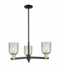 Innovations Lighting 716-3CR-BAB-G259 - Caledonia - 3 Light - 27 inch - Black Antique Brass - Stem hung - Pendant