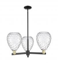 Innovations Lighting 716-3CR-BAB-G372 - Waverly - 3 Light - 30 inch - Black Antique Brass - Stem hung - Pendant