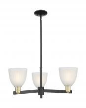 Innovations Lighting 716-3CR-BAB-G381 - Castile - 3 Light - 28 inch - Black Antique Brass - Stem hung - Pendant