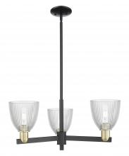Innovations Lighting 716-3CR-BAB-G382 - Castile - 3 Light - 28 inch - Black Antique Brass - Stem hung - Pendant