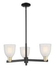 Innovations Lighting 716-3CR-BAB-G441 - Brookfield - 3 Light - 28 inch - Black Antique Brass - Stem hung - Pendant