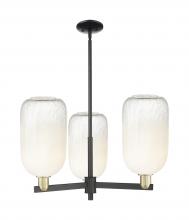 Innovations Lighting 716-3CR-BAB-G482-7OP - Brookhaven Cloche - 3 Light - 18 inch - Black Antique Brass - Pendant
