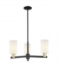 Innovations Lighting 716-3CR-BAB-G801 - Clymer - 3 Light - 26 inch - Black Antique Brass - Stem hung - Pendant
