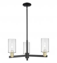 Innovations Lighting 716-3CR-BAB-G802 - Clymer - 3 Light - 26 inch - Black Antique Brass - Stem hung - Pendant