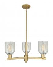 Innovations Lighting 716-3CR-BB-G2511 - Caledonia - 3 Light - 27 inch - Brushed Brass - Stem hung - Pendant