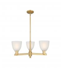 Innovations Lighting 716-3CR-BB-G381 - Castile - 3 Light - 28 inch - Brushed Brass - Stem hung - Pendant