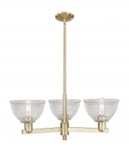 Innovations Lighting 716-3CR-CB-G422 - Arietta - 3 Light - 30 inch - Champagne Bronze - Stem hung - Pendant
