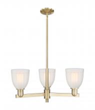 Innovations Lighting 716-3CR-CB-G441 - Brookfield - 3 Light - 28 inch - Champagne Bronze - Stem hung - Pendant