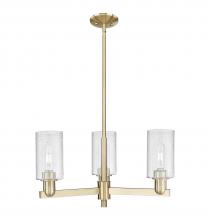 Innovations Lighting 716-3CR-CB-G804 - Clymer - 3 Light - 26 inch - Champagne Bronze - Stem hung - Pendant