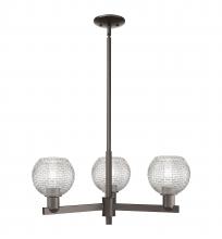 Innovations Lighting 716-3CR-OB-G122C-6CL - Athens - 3 Light - 28 inch - Oil Rubbed Bronze - Stem hung - Pendant