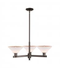 Innovations Lighting 716-3CR-OB-G131 - Orwell - 3 Light - 30 inch - Oil Rubbed Bronze - Stem hung - Pendant