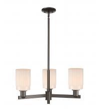 Innovations Lighting 716-3CR-OB-G341 - Hadley - 3 Light - 26 inch - Oil Rubbed Bronze - Stem hung - Pendant