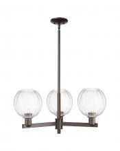 Innovations Lighting 716-3CR-OB-G458-7CL - Preston Globe - 3 Light - 18 inch - Oil Rubbed Bronze - Pendant