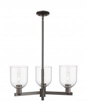 Innovations Lighting 716-3CR-OB-G558-6CL - Bella - 3 Light - 27 inch - Oil Rubbed Bronze - Stem hung - Pendant