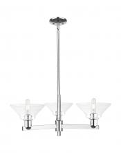 Innovations Lighting 716-3CR-PC-G132 - Orwell - 3 Light - 30 inch - Polished Chrome - Stem hung - Pendant