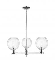 Innovations Lighting 716-3CR-PC-G458-7CL - Preston Globe - 3 Light - 18 inch - Polished Chrome - Pendant