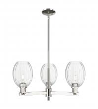 Innovations Lighting 716-3CR-PN-G459-6CL - Preston Bulb - 3 Light - 18 inch - Polished Nickel - Pendant