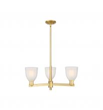 Innovations Lighting 716-3CR-SG-G441 - Brookfield - 3 Light - 28 inch - Satin Gold - Stem hung - Pendant