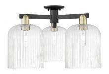 Innovations Lighting 716-3F-BAB-G559-8SDY - Bridal Veil - 3 Light - 26 inch - Black Antique Brass - Semi-Flush Mount