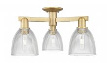 Innovations Lighting 716-3F-BB-G382 - Castile - 3 Light - 24 inch - Brushed Brass - Semi-Flush Mount