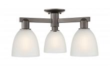 Innovations Lighting 716-3F-OB-G381 - Castile - 3 Light - 24 inch - Oil Rubbed Bronze - Semi-Flush Mount