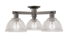 Innovations Lighting 716-3F-OB-G422 - Arietta - 3 Light - 26 inch - Oil Rubbed Bronze - Semi-Flush Mount