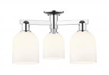 Innovations Lighting 716-3F-PC-G558-6GWH - Bella - 3 Light - 23 inch - Polished Chrome - Semi-Flush Mount