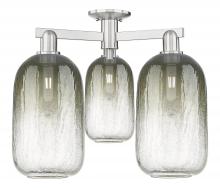 Innovations Lighting 716-3F-SN-G482-7SL - Brookhaven Cloche - 3 Light - 6 inch - Brushed Satin Nickel - Semi-Flush Mount