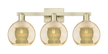 Innovations Lighting 716-3W-AB-G128-8 - Athens - 3 Light - 27 inch - Antique Brass - Bath Vanity Light