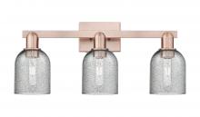 Innovations Lighting 716-3W-AC-G257 - Caledonia - 3 Light - 24 inch - Antique Copper - Bath Vanity Light