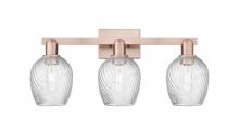 Innovations Lighting 716-3W-AC-G292 - Salina - 3 Light - 25 inch - Antique Copper - Bath Vanity Light