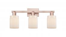 Innovations Lighting 716-3W-AC-G341 - Hadley - 3 Light - 24 inch - Antique Copper - Bath Vanity Light