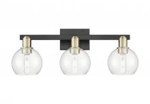 Innovations Lighting 716-3W-BAB-G122-6 - Athens - 3 Light - 25 inch - Black Antique Brass - Bath Vanity Light