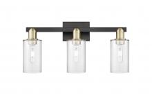 Innovations Lighting 716-3W-BAB-G802 - Clymer - 3 Light - 23 inch - Black Antique Brass - Bath Vanity Light