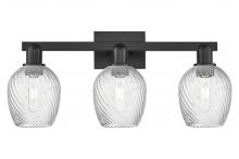 Innovations Lighting 716-3W-BK-G292 - Salina - 3 Light - 25 inch - Matte Black - Bath Vanity Light