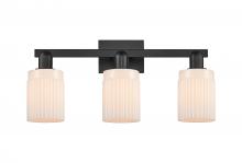 Innovations Lighting 716-3W-BK-G341 - Hadley - 3 Light - 24 inch - Matte Black - Bath Vanity Light