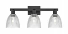 Innovations Lighting 716-3W-BK-G382 - Castile - 3 Light - 25 inch - Matte Black - Bath Vanity Light