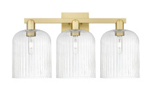 Innovations Lighting 716-3W-SG-G559-8SDY - Bridal Veil - 3 Light - 27 inch - Satin Gold - Bath Vanity Light