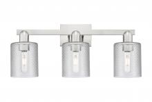 Innovations Lighting 716-3W-SN-G112 - Cobbleskill - 3 Light - 24 inch - Brushed Satin Nickel - Bath Vanity Light
