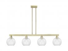 Innovations Lighting 716-4I-AB-G122-10 - Athens - 4 Light - 53 inch - Antique Brass - Stem hung - Island Light