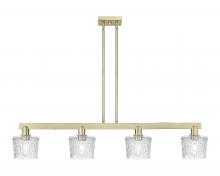 Innovations Lighting 716-4I-AB-G402 - Niagara - 4 Light - 49 inch - Antique Brass - Stem hung - Island Light