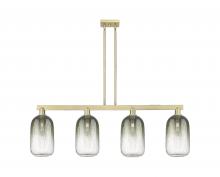 Innovations Lighting 716-4I-AB-G482-7SL - Brookhaven Cloche - 4 Light - 48 inch - Antique Brass - Stem hung - Island Light